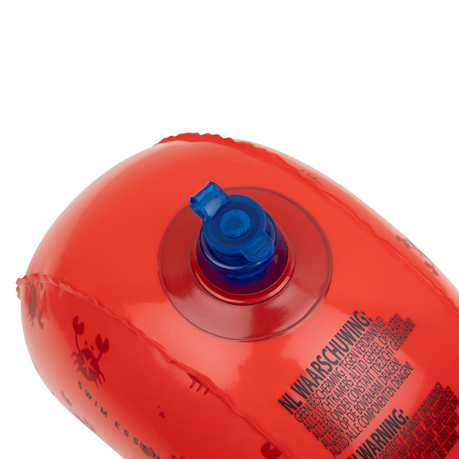 Zwembandjes Foam - Rood - Crabby - 1/6 Jaar