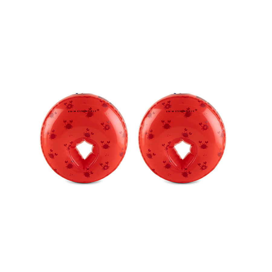 Zwembandjes Foam - Rood - Crabby - 1/6 Jaar