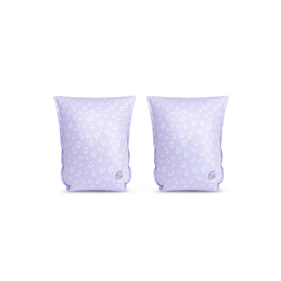 Zwembandjes - Lila - Leopard