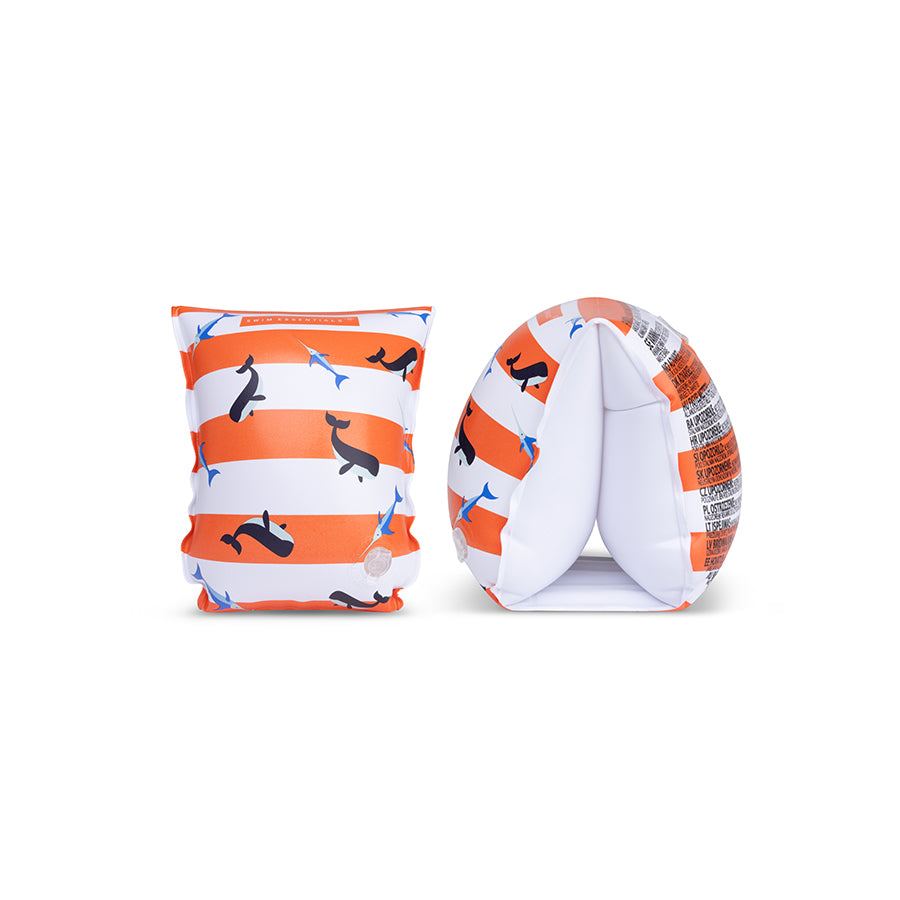 Zwembandjes - Rood/Wit - Ocean Stripes