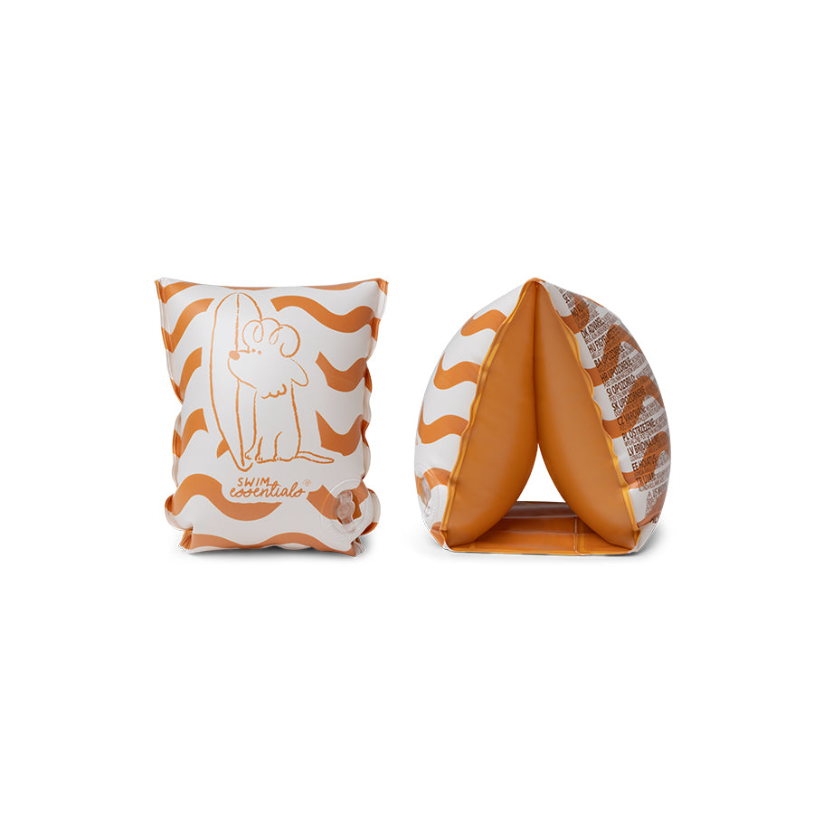 Zwembandjes - Oranje - Surfer - 2/6 Jaar