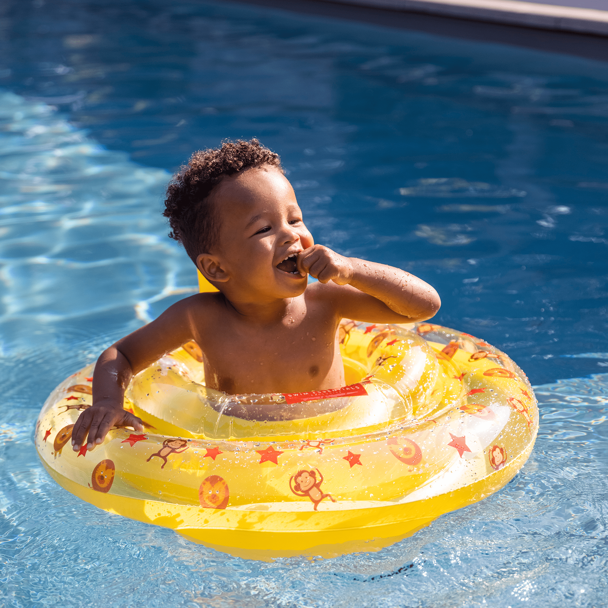 Baby Float - Geel - Circus - 0/1 Jaar