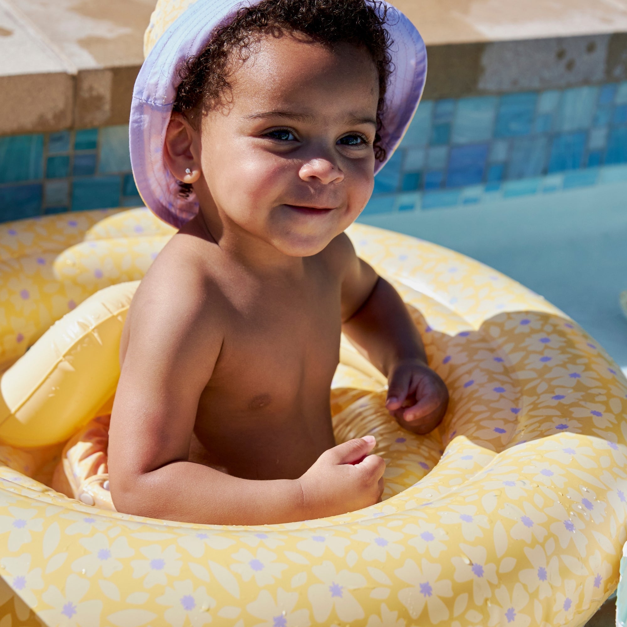 Baby Float - Geel - Florish - 0/1 Jaar