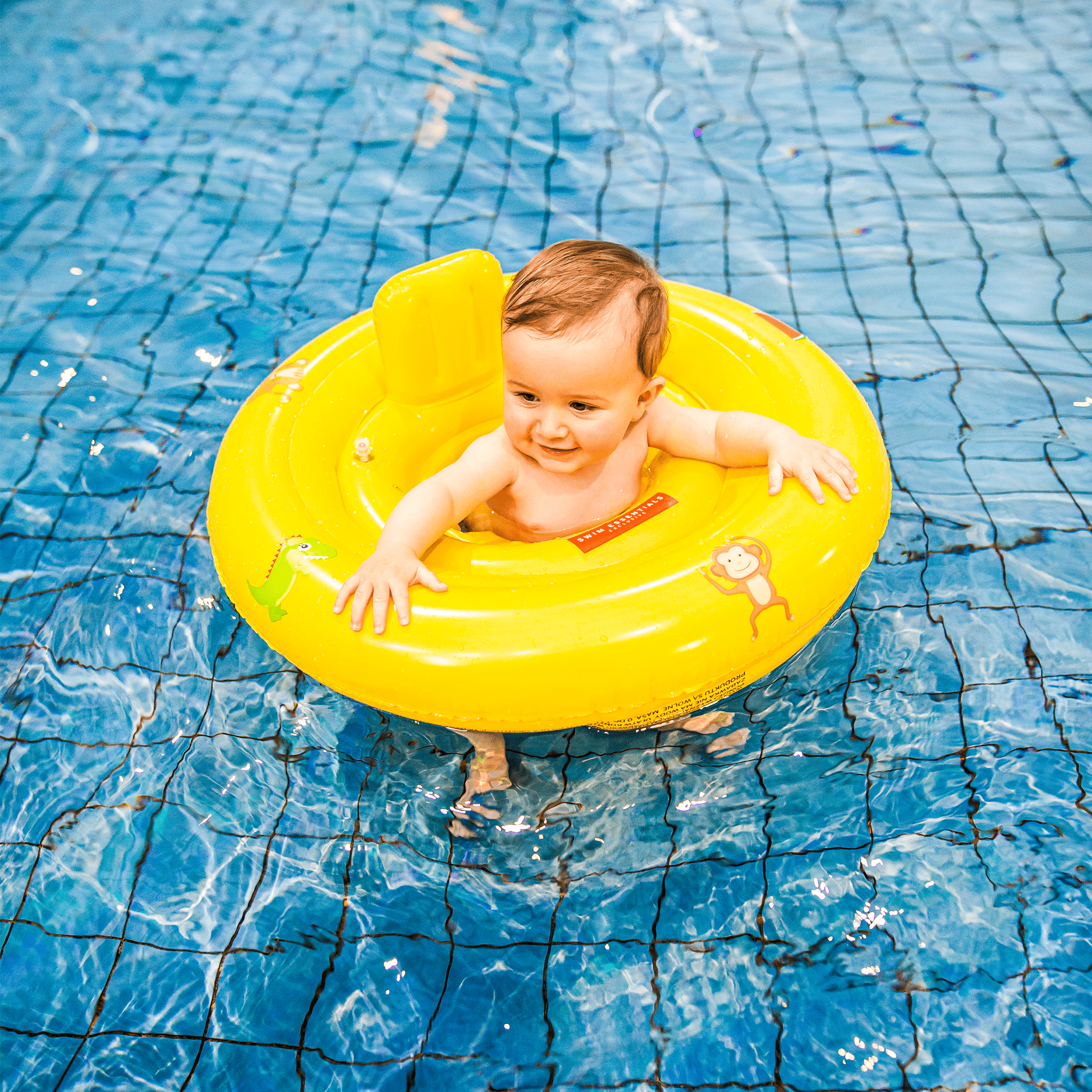 Baby Float - Geel - Golden Safari - 0/1 Jaar