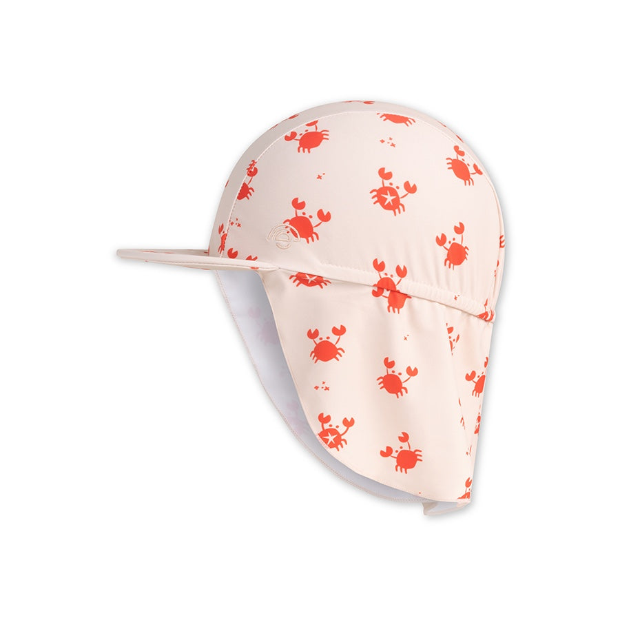 Zonnepetje - Beige/Rood - Crabby