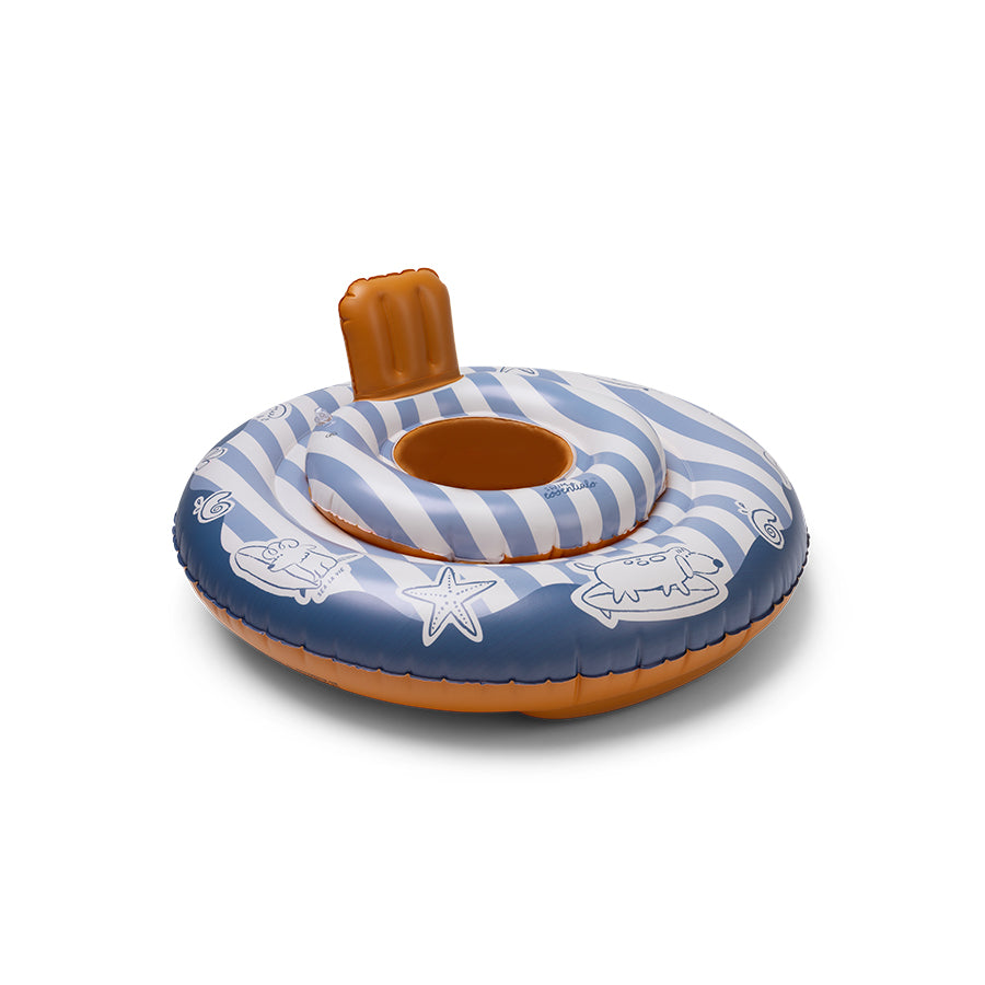 Baby Float - Blauw/Rood - Surfer - 1/2 Jaar