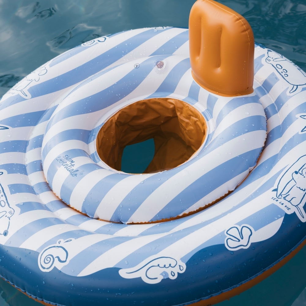 Baby Float - Blauw/Rood - Surfer - 1/2 Jaar