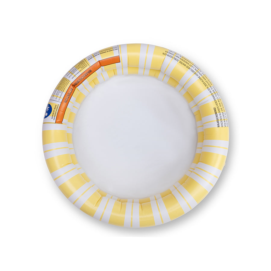 Baby Zwembad - Geel/Wit - Striped Bliss - Ø 60 cm
