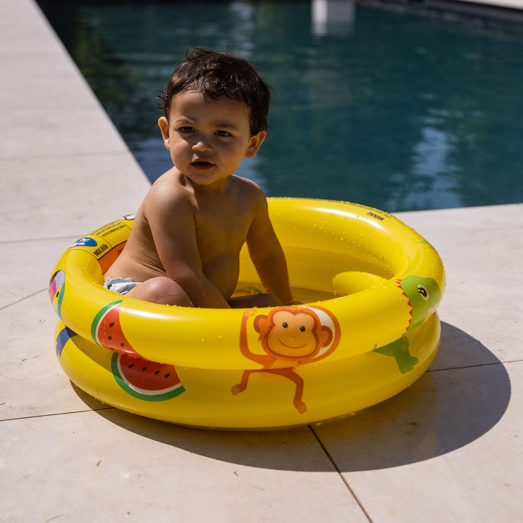 Baby Zwembad - Geel - Golden Safari - Ø 60 cm