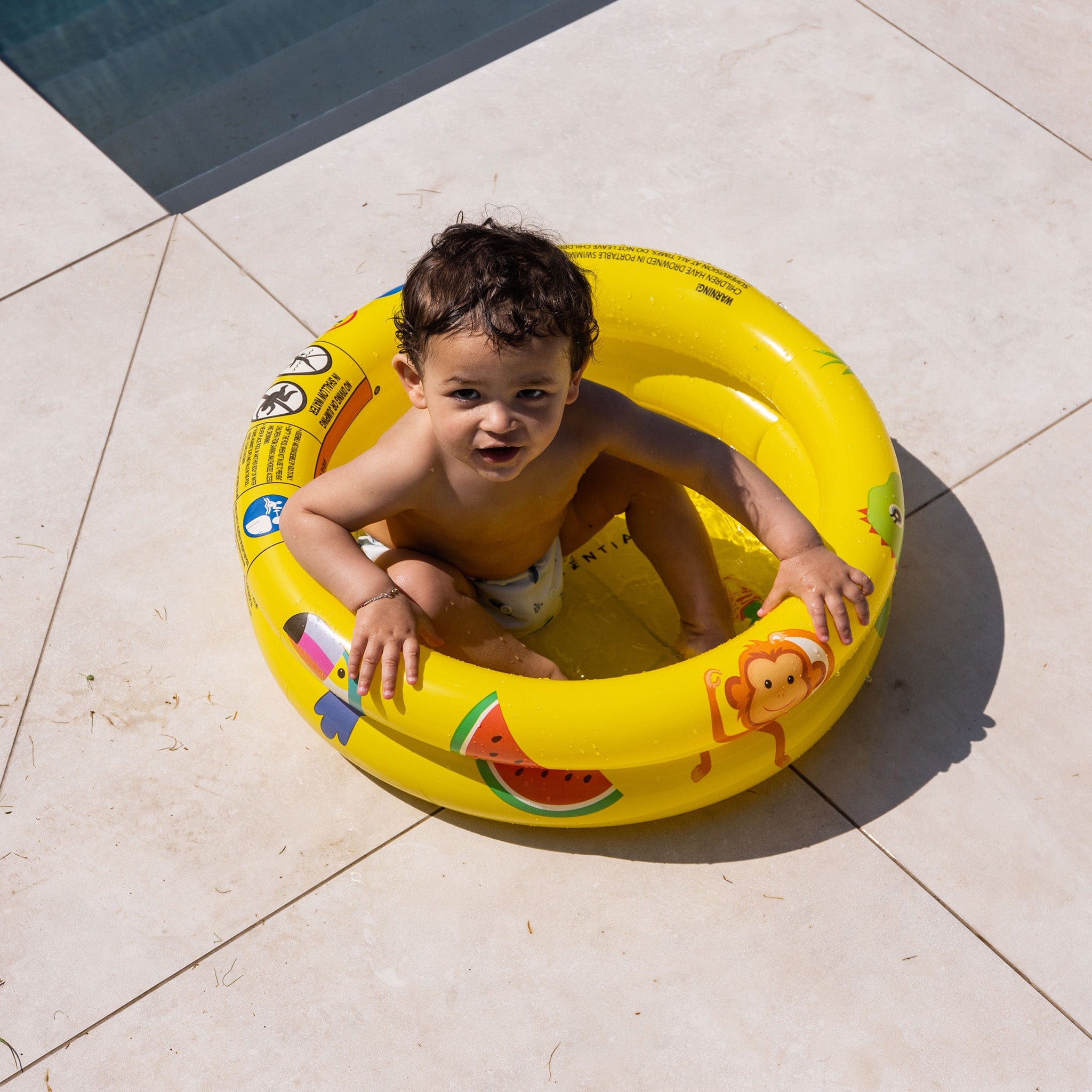 Baby Zwembad - Geel - Golden Safari - Ø 60 cm