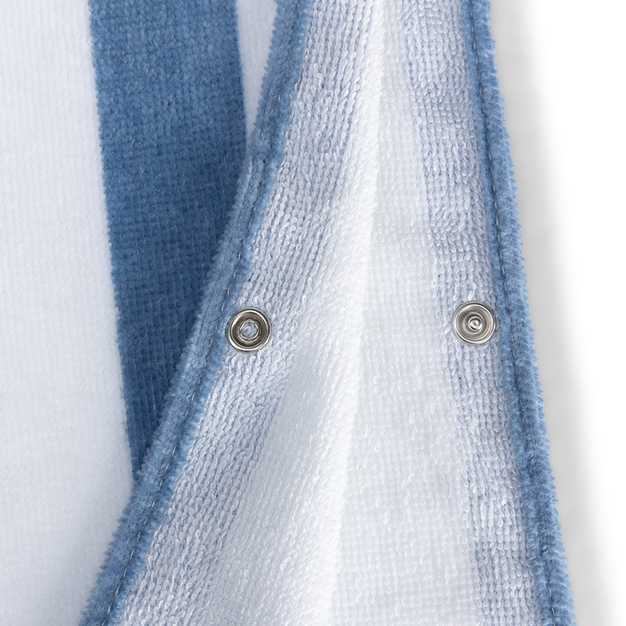 Strandponcho - Blauw - Dino - 65 x 65 cm