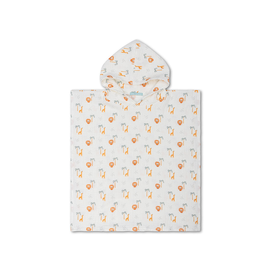 Strandponcho - Meerkleurig - Jungle - 50 x 50 cm