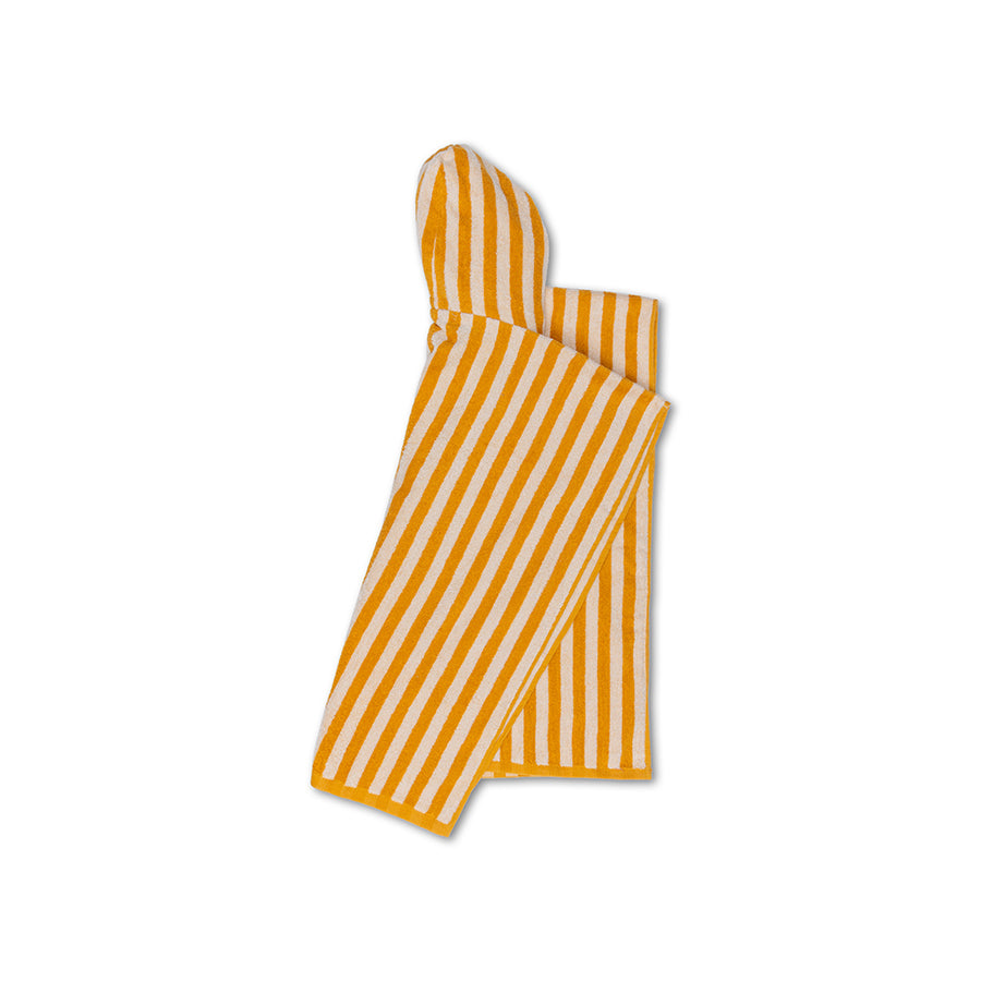 Strandponcho - Geel/Wit - Flow - 65 x 65 cm