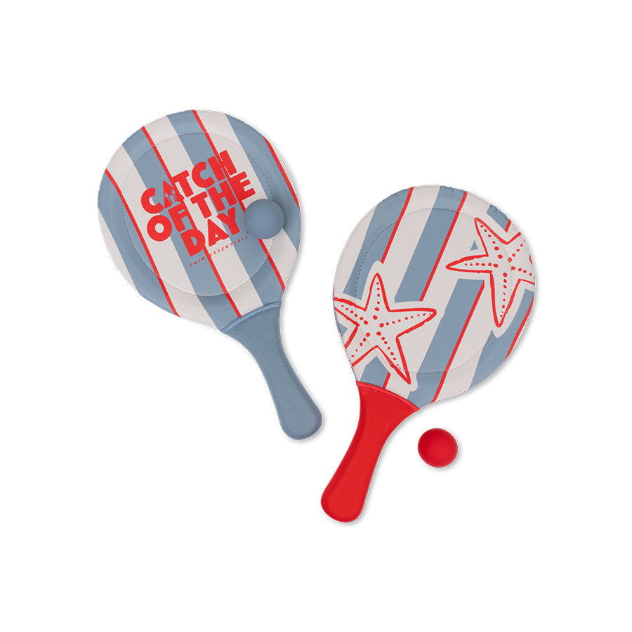 Strand Tennisset - Meerkleurig - Catch Of The Day