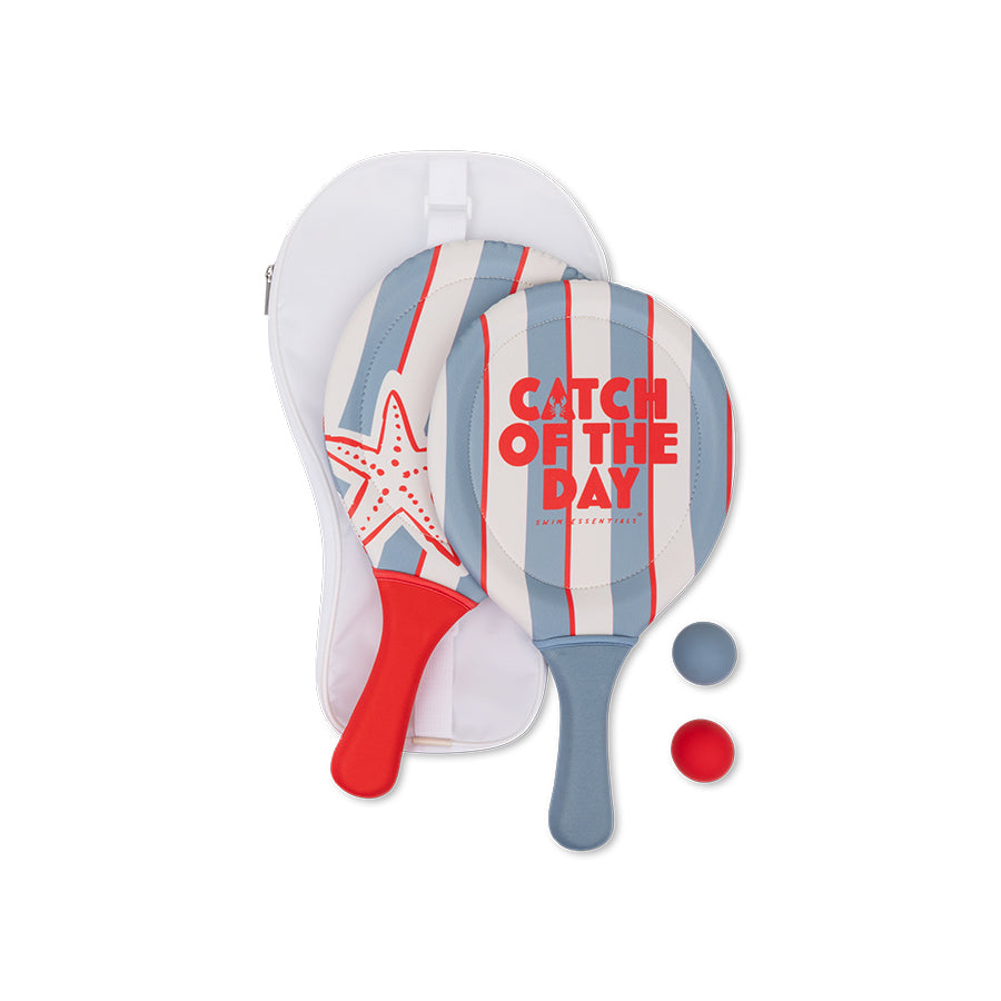 Strand Tennisset - Meerkleurig - Catch Of The Day