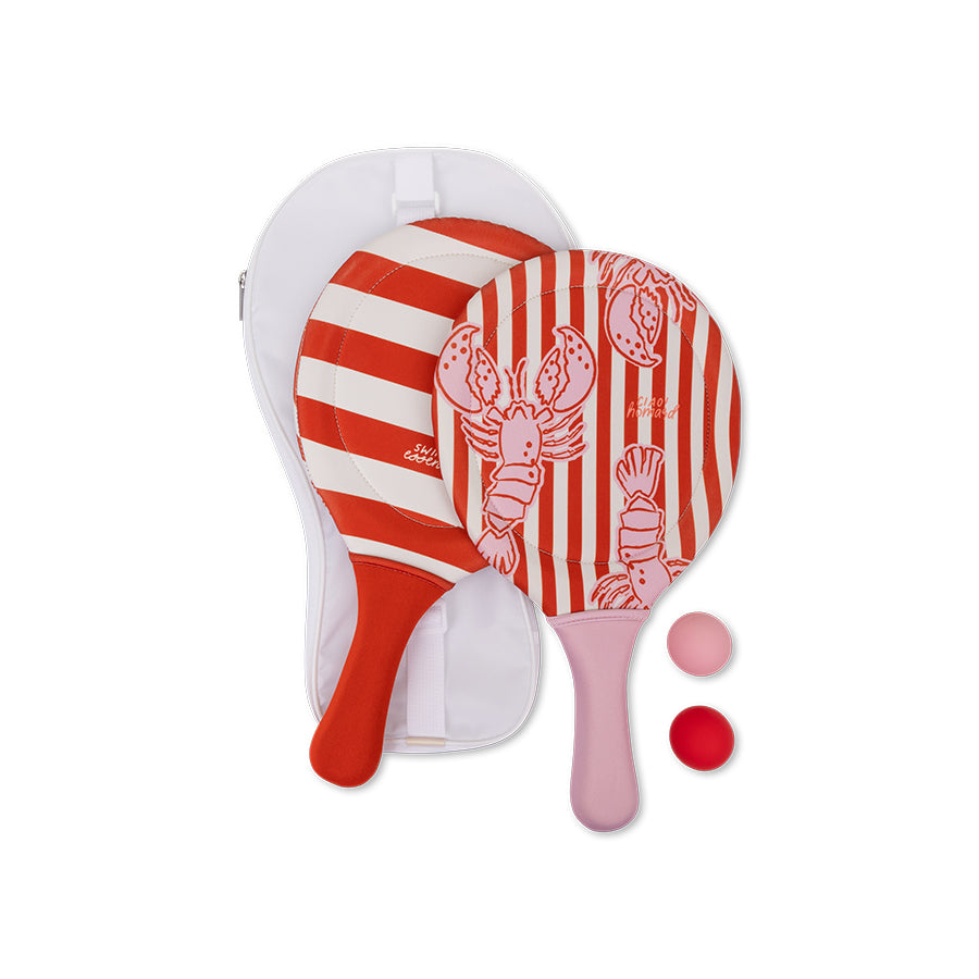 Strand Tennisset - Pink - Lobster Bay
