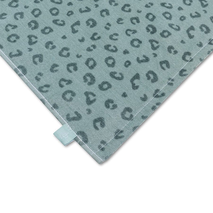 Strandlaken Katoen - Groen - Leopard - 135 x 65 cm
