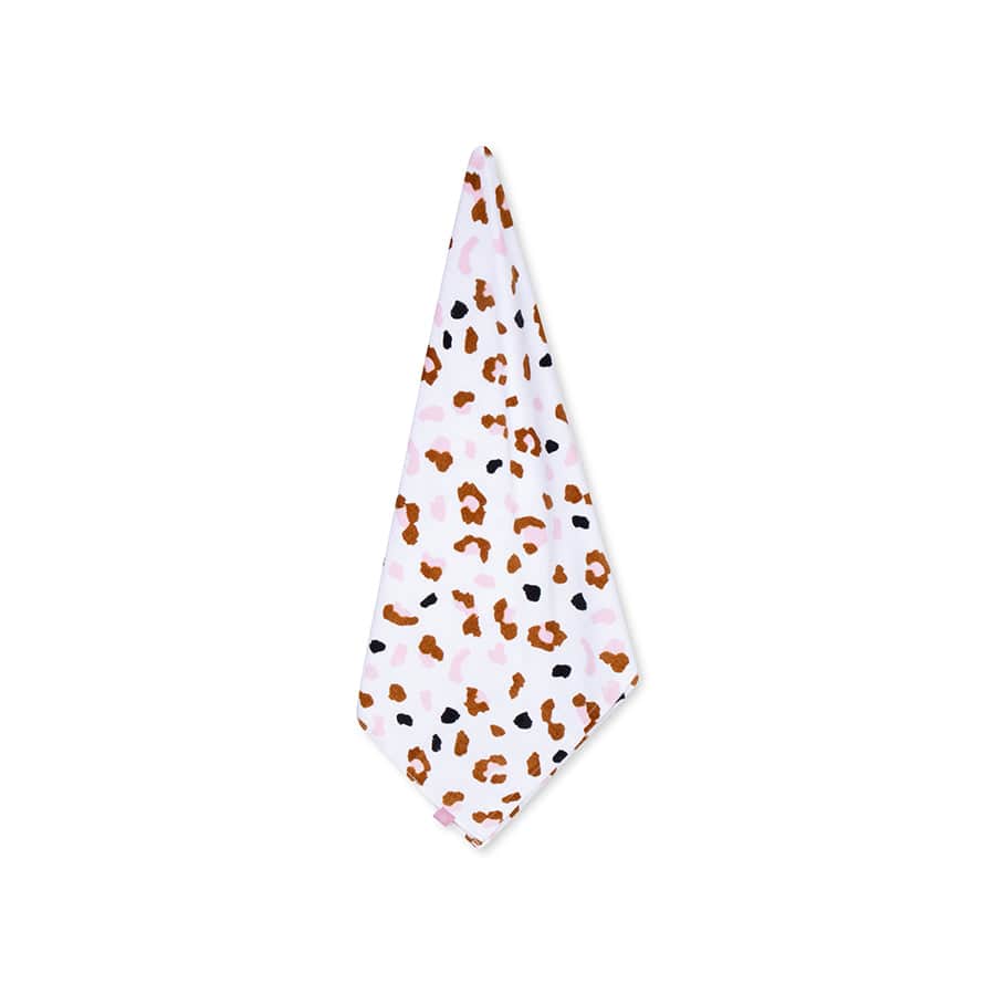 Strandlaken Katoen - Kaki - Leopard - 135 x 65 cm