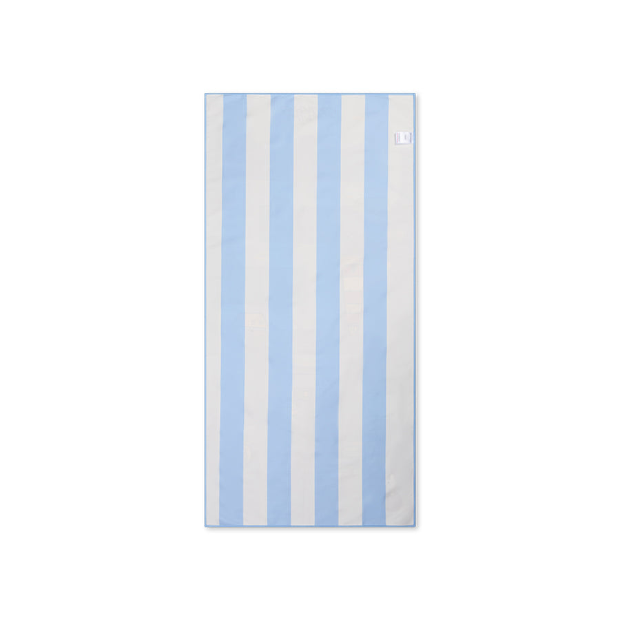 Strandlaken Microvezel - Blauw - Seas The Day - 135 x 65 cm