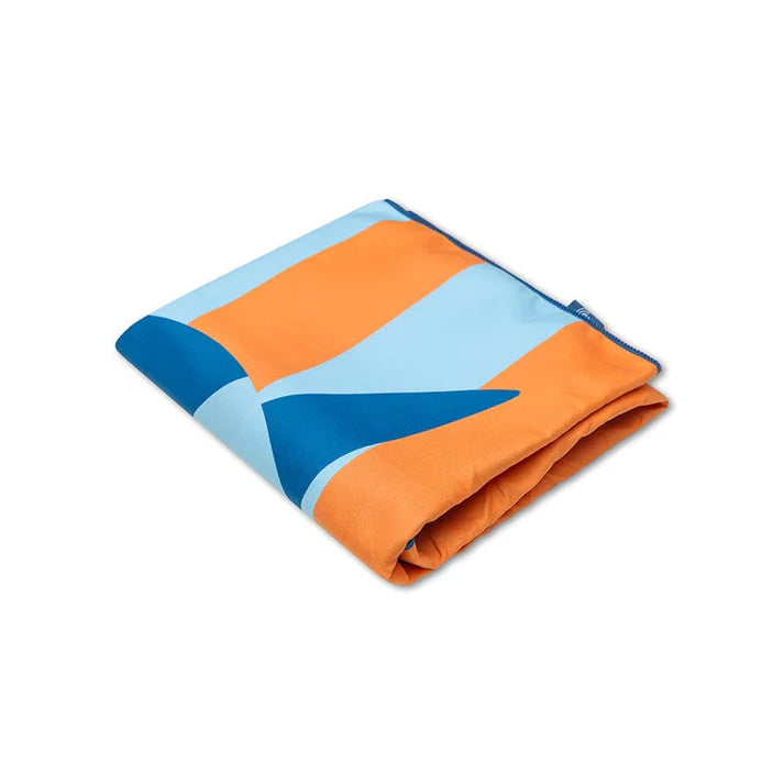 Strandlaken Microvezel - Meerkleurig - Tropic Shark - 135 x 65 cm