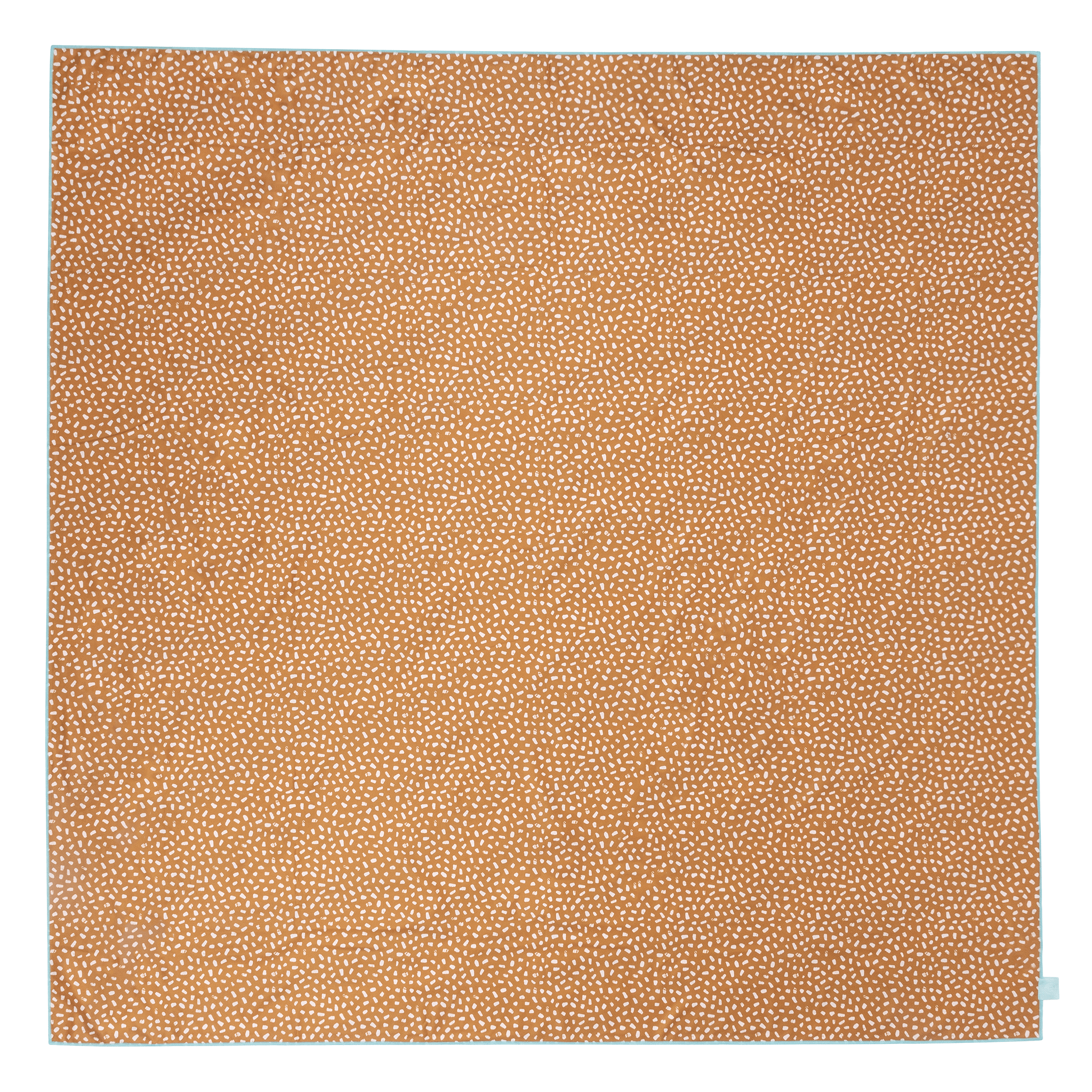 Strandlaken Microvezel - Oranje/Wit - Vibrant Stripes - 180 x 180 cm