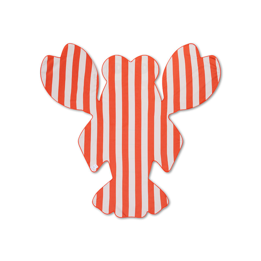 Strandlaken Microvezel - Rood - Lobster - 140 cm