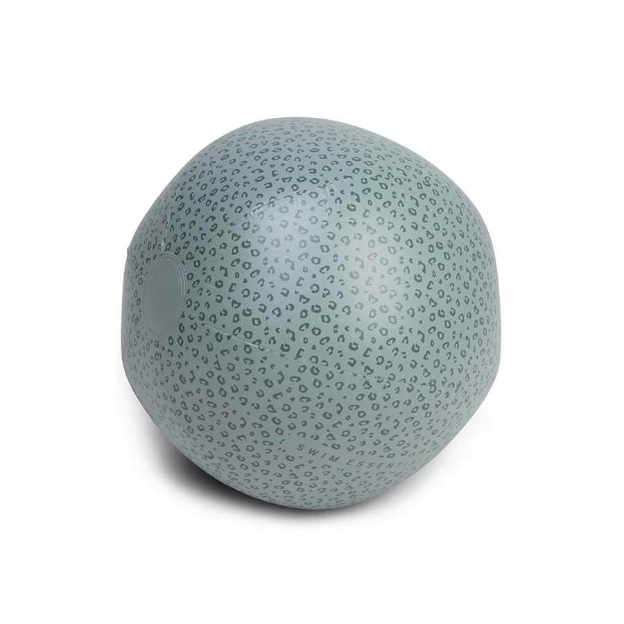 Strandbal - Groen - Leopard