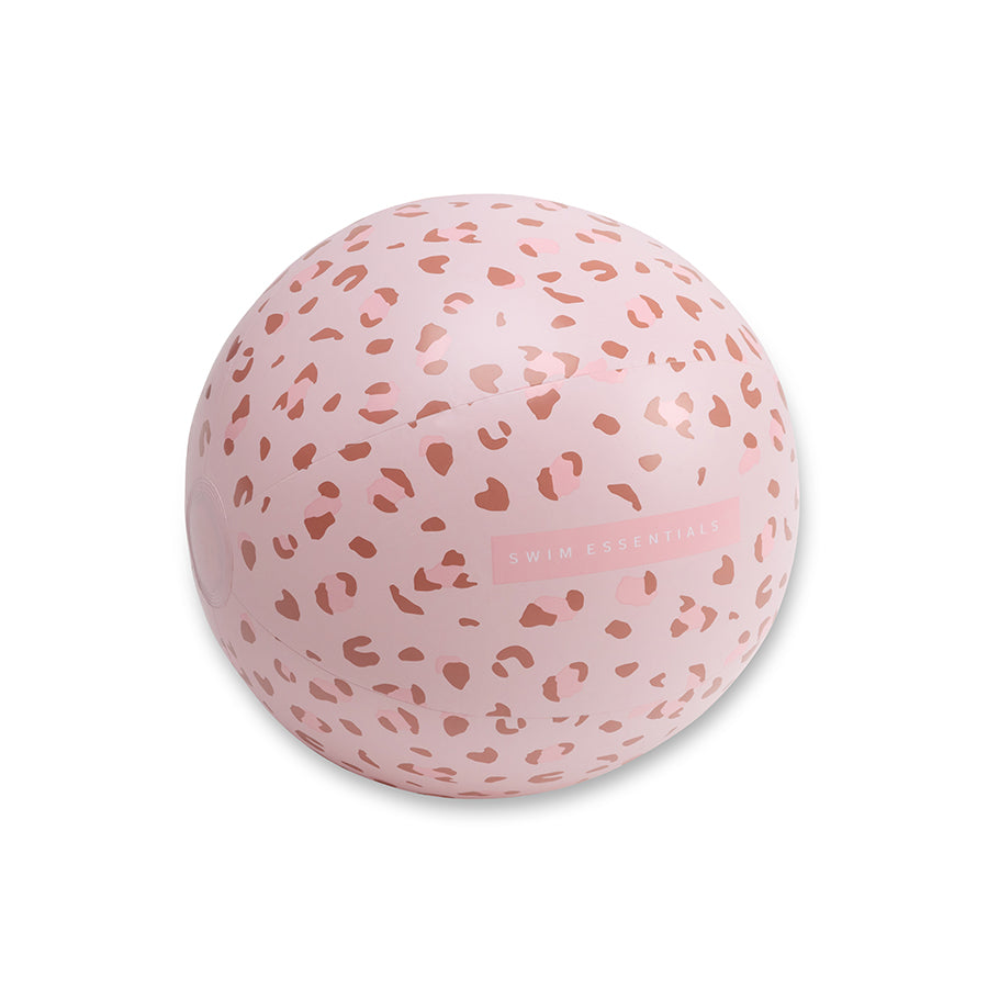 Strandbal - Oudroze - Leopard