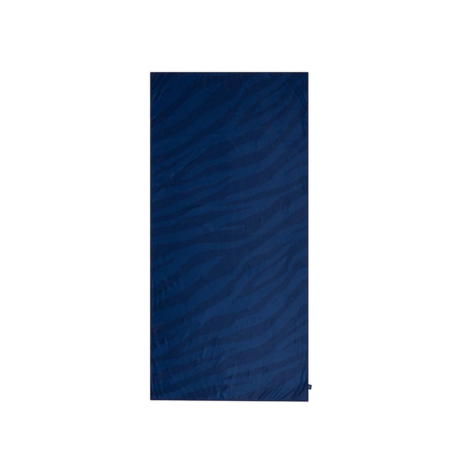 Strandlaken Microvezel - Blauw - Vibrant Stripes - 135 x 65 cm
