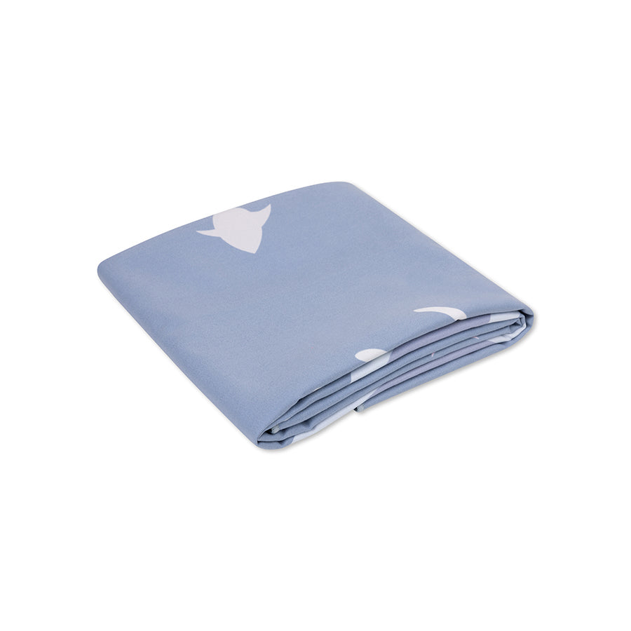 Strandlaken Microvezel - Blauw - Coral Bliss - 135 x 65 cm