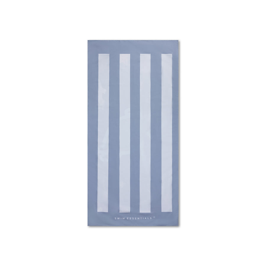 Strandlaken Microvezel - Blauw - Coral Bliss - 135 x 65 cm