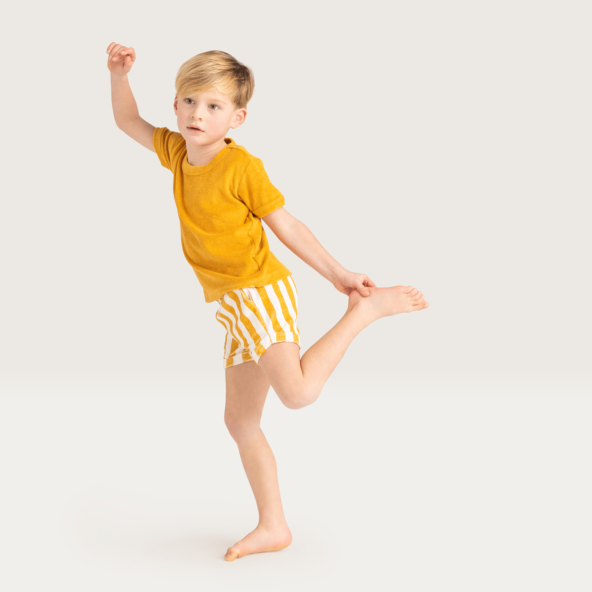 Jongens Zwemkleding - Terry - Geel/Wit - Flow