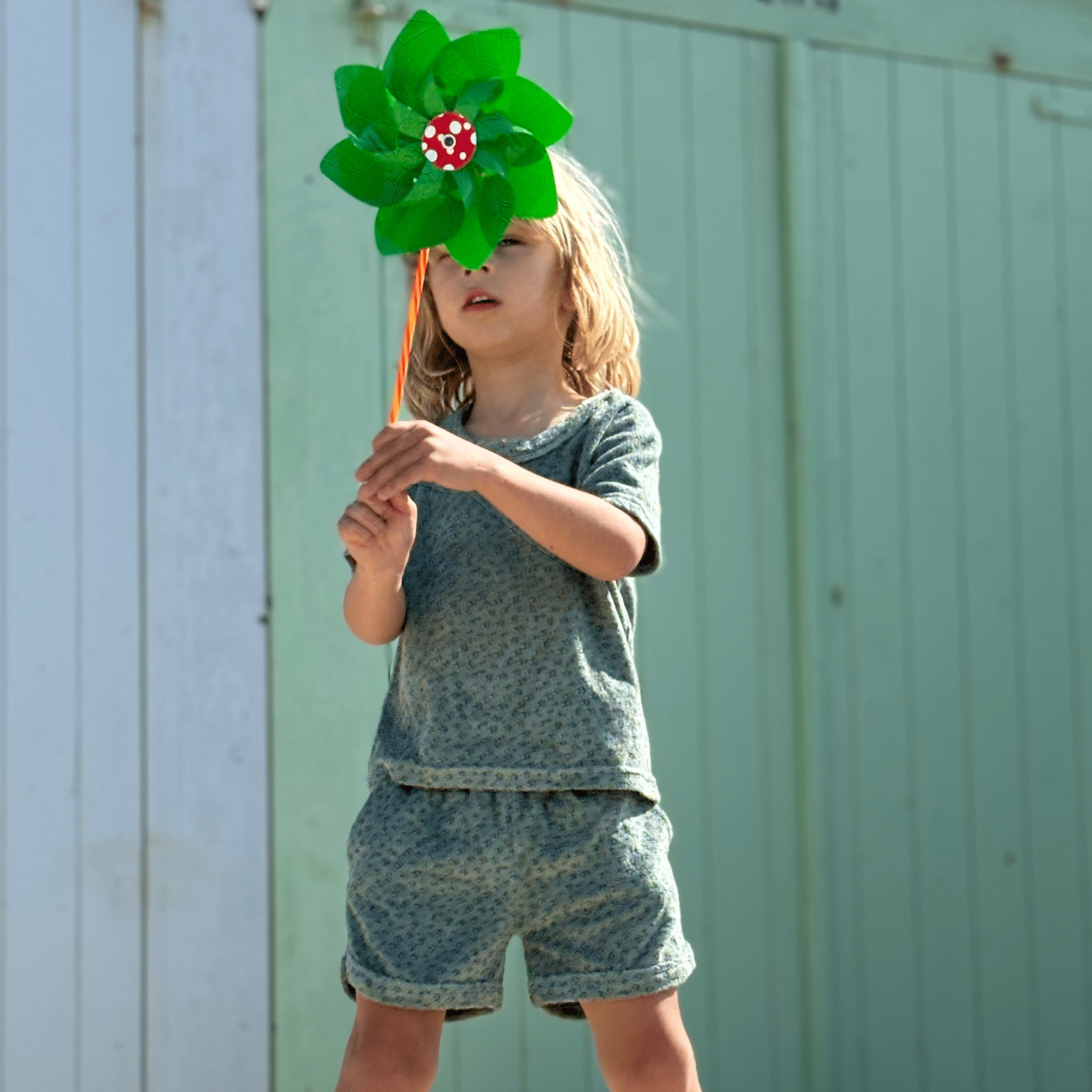 Jongens Zwemkleding - Muslin - Groen - Leopard