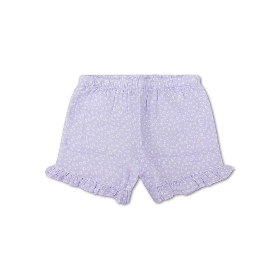 Strandset Meisjes - Muslin - Lila - Leopard