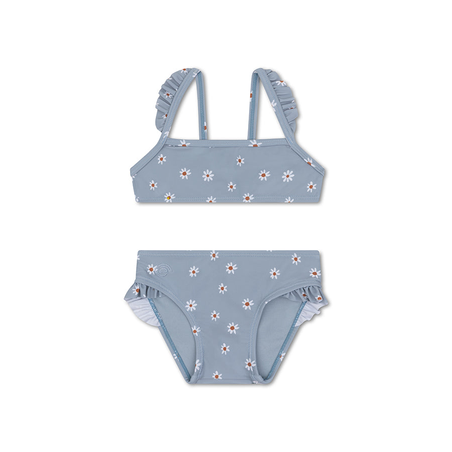 Bikini - Blauw - Daisy Flower
