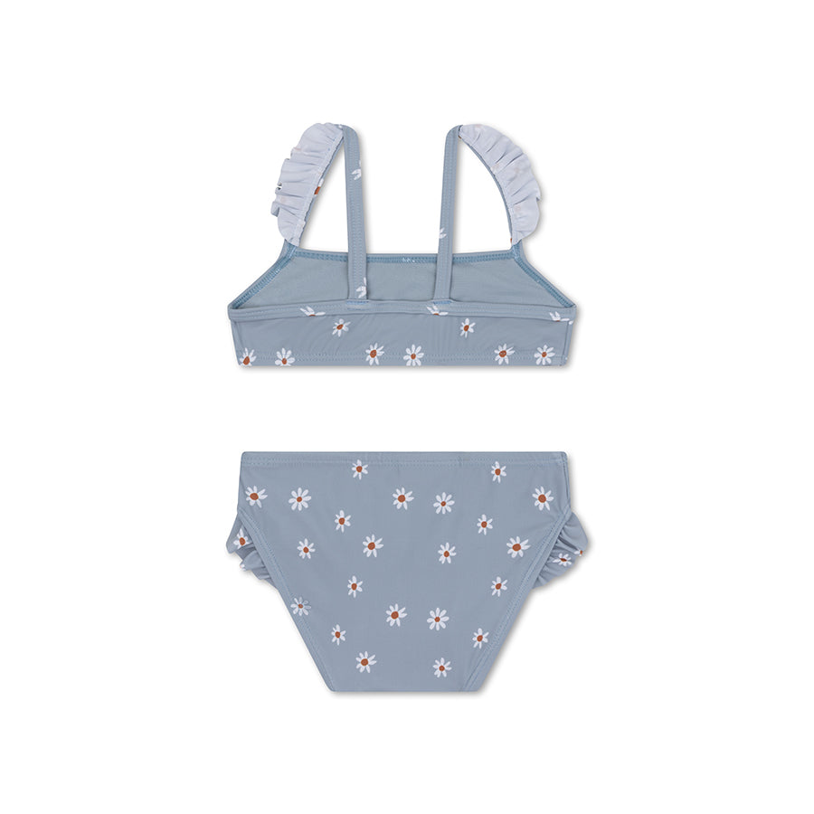 Bikini - Blauw - Daisy Flower