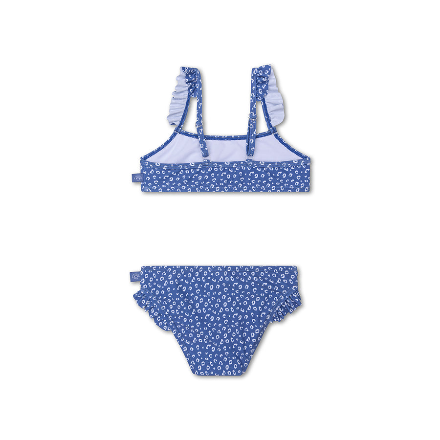 Bikini - Blauw - Leopard