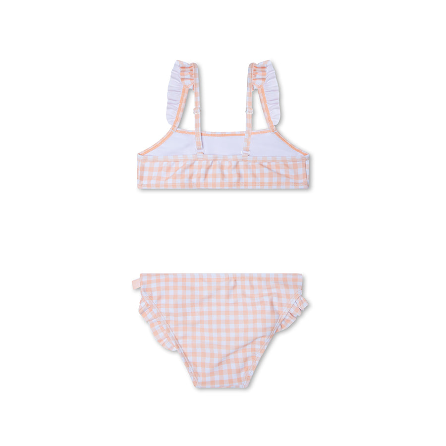 Bikini - Oranje - Sunset Grid