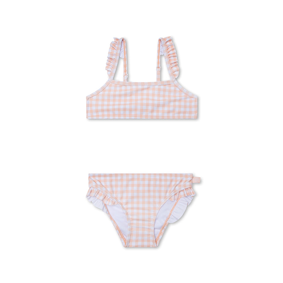 Bikini - Oranje - Sunset Grid