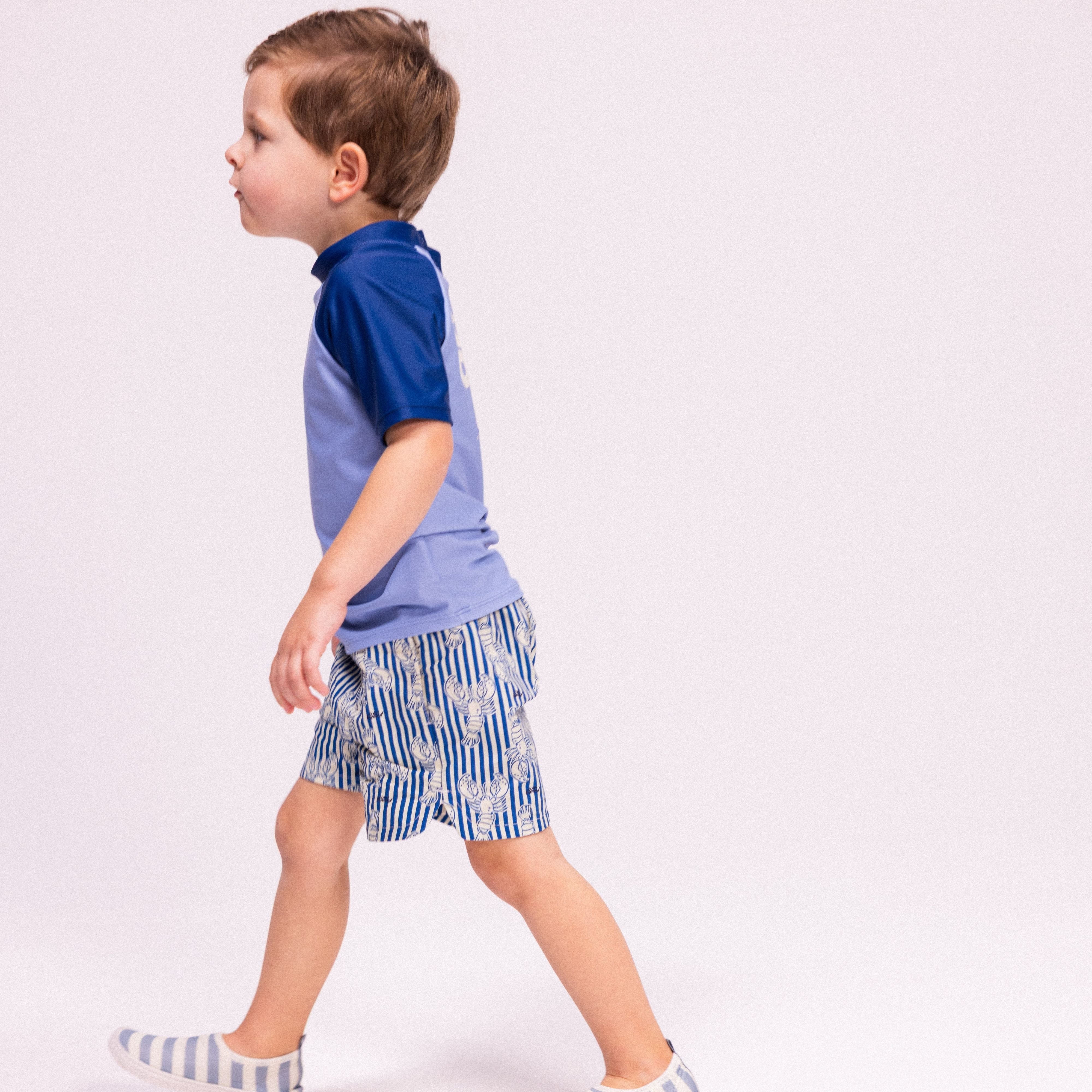 Kinder Waterschoenen - Blauw/Wit - Lobster Ray - Maat 19-29