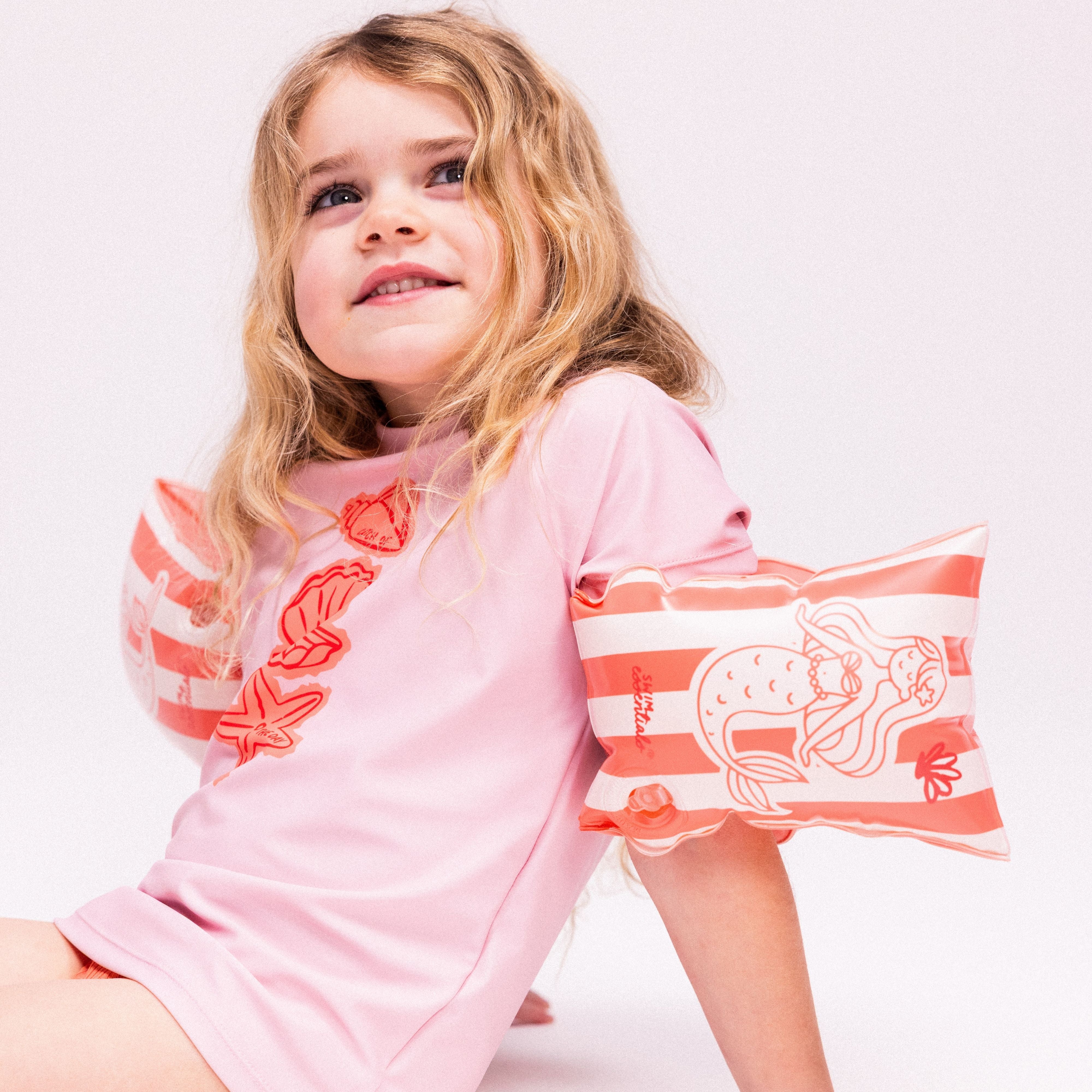 Zwembandjes - Roze - Mermazing - 2/6 Jaar