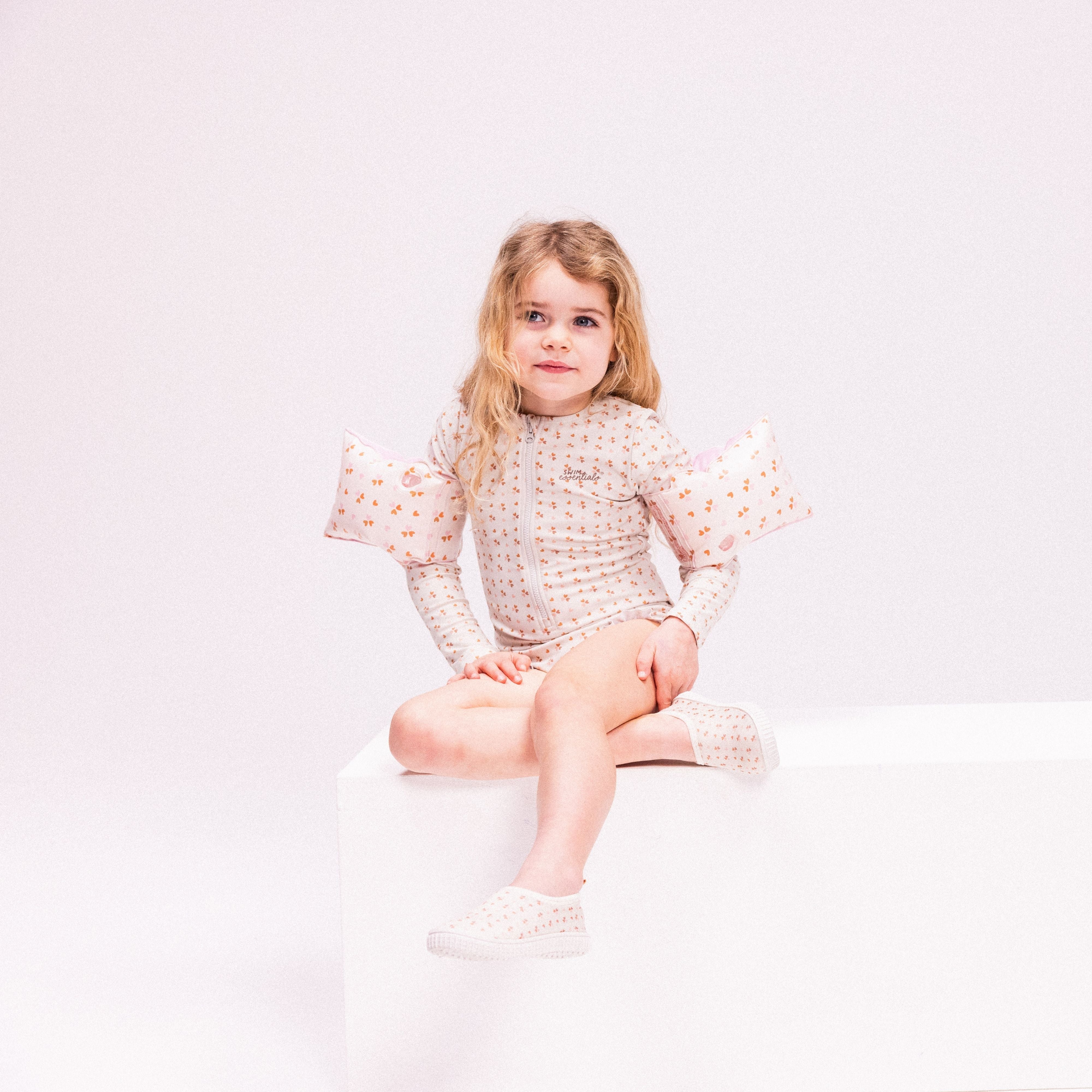 Zwembandjes - Meerkleurig - Cozy Hearts - 0/2 Jaar