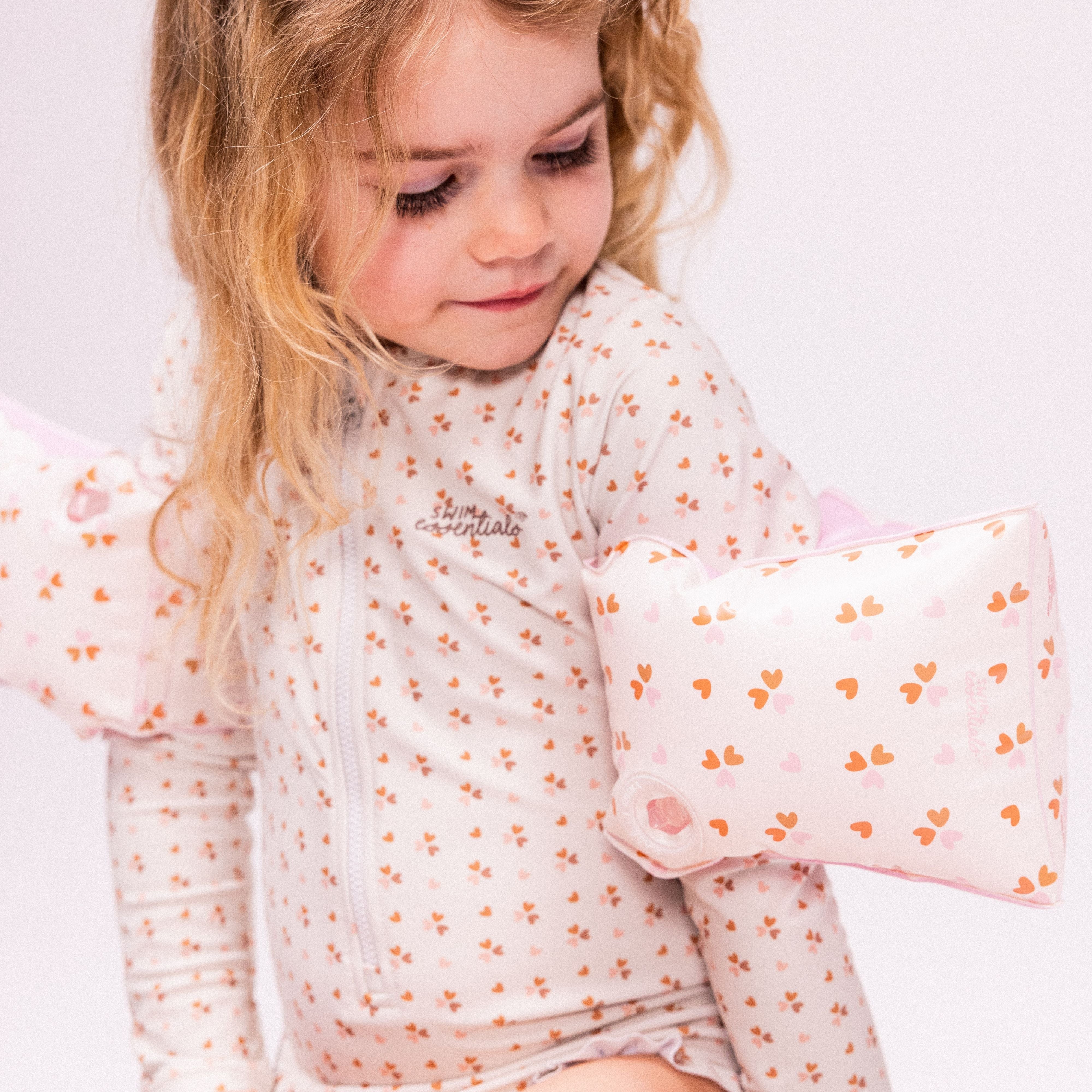 Zwembandjes - Meerkleurig - Cozy Hearts - 0/2 Jaar
