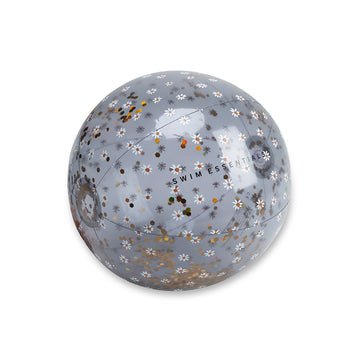 Daisy Flower | Blauwe Strandbal Ø 51 cm