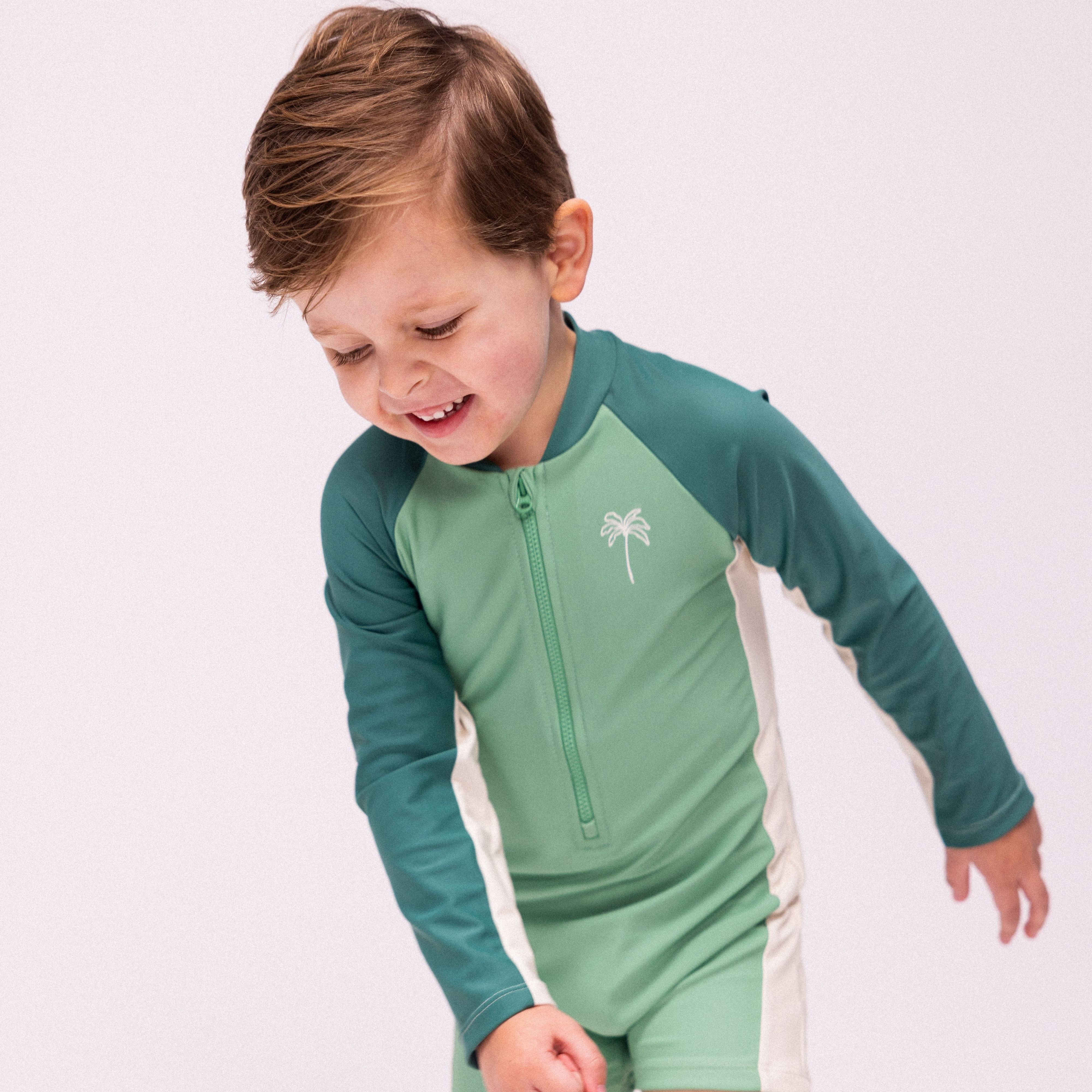 UV Zwempak Jongens - Groen - Feeling Beachy