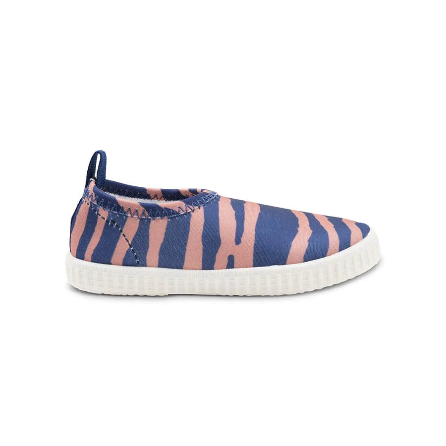 Kinder Waterschoenen - Blauw/Oranje - Vibrant Stripes