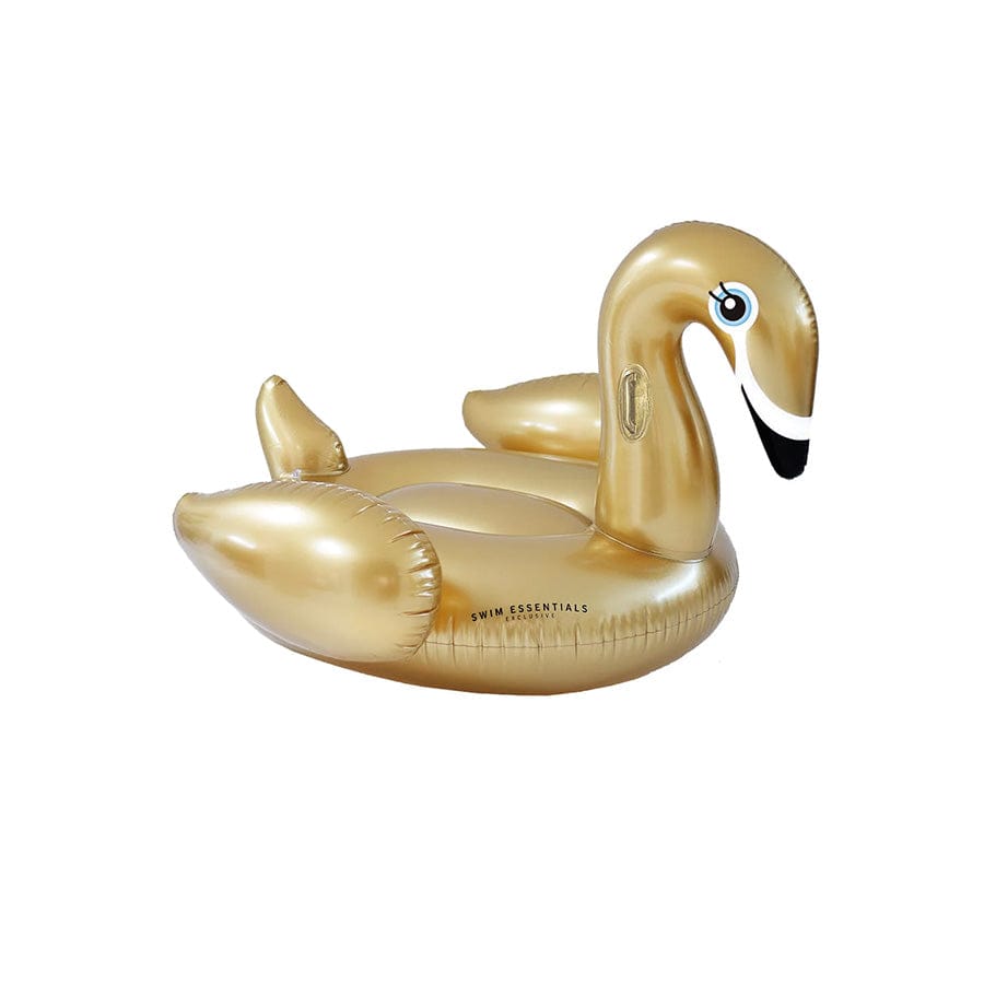 Opblaasbare Zwaan XXL - Goud - Dreamscape