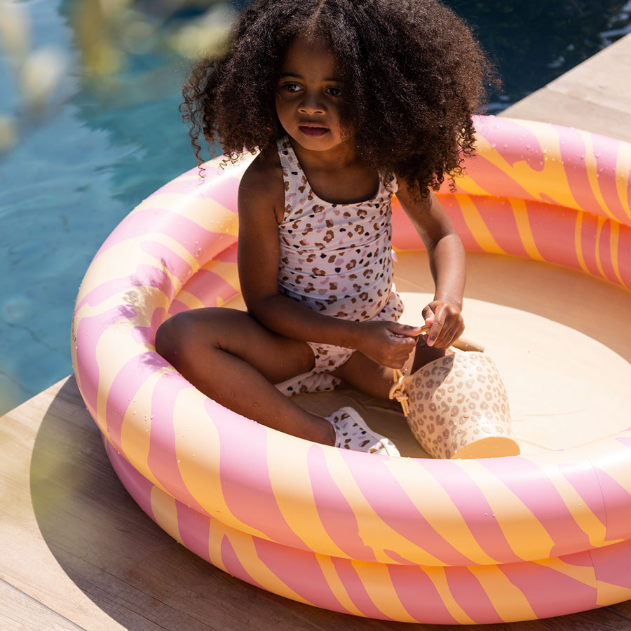 Kinderzwembad - Roze - Vibrant Stripes