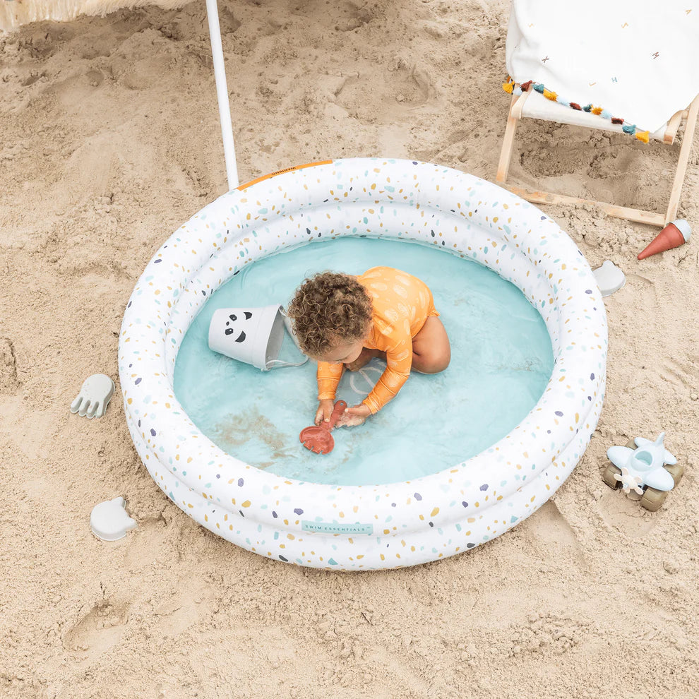 Kinderzwembad - Wit - Terrazzo Dream - Ø 100 cm