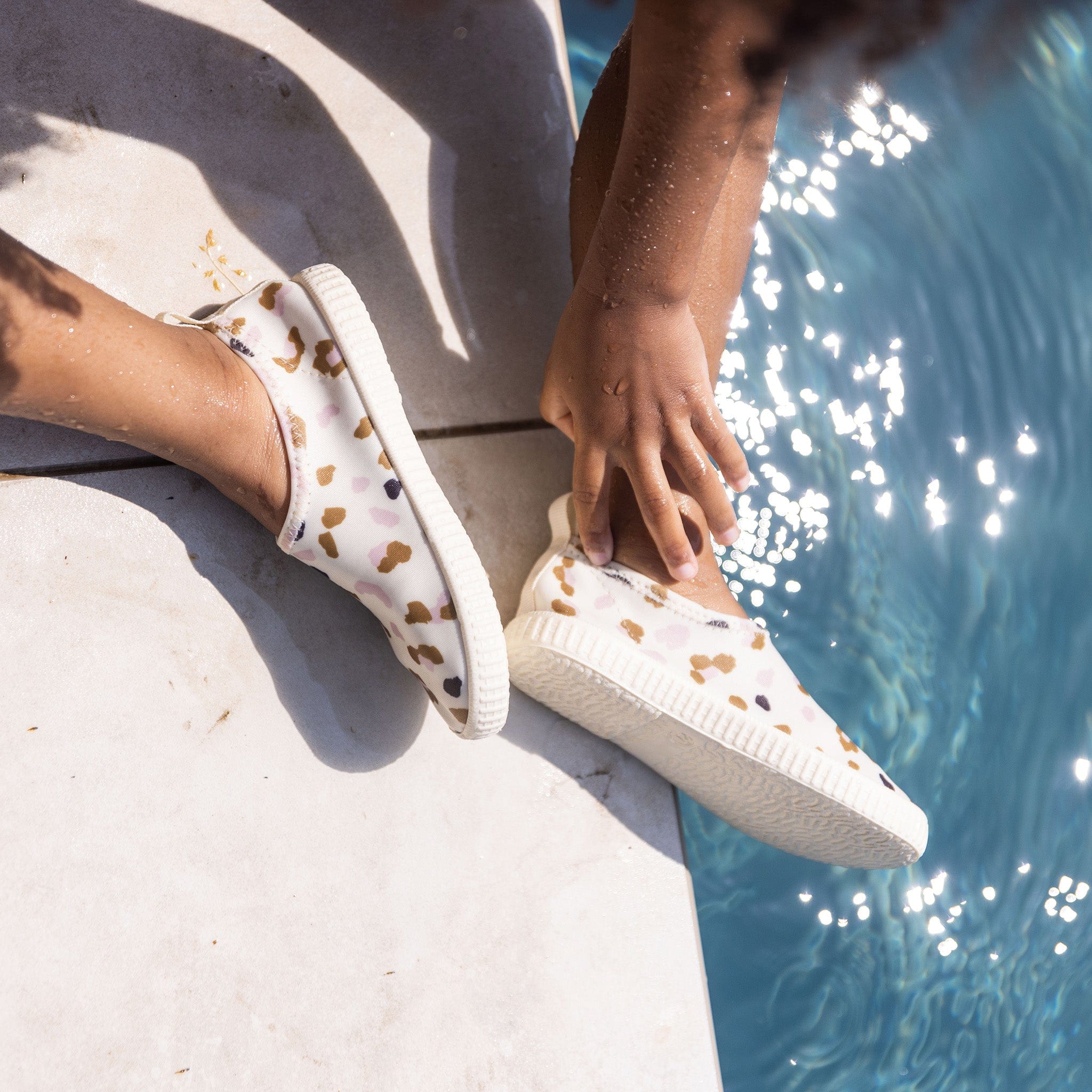 Kinder Waterschoenen - Kaki - Leopard